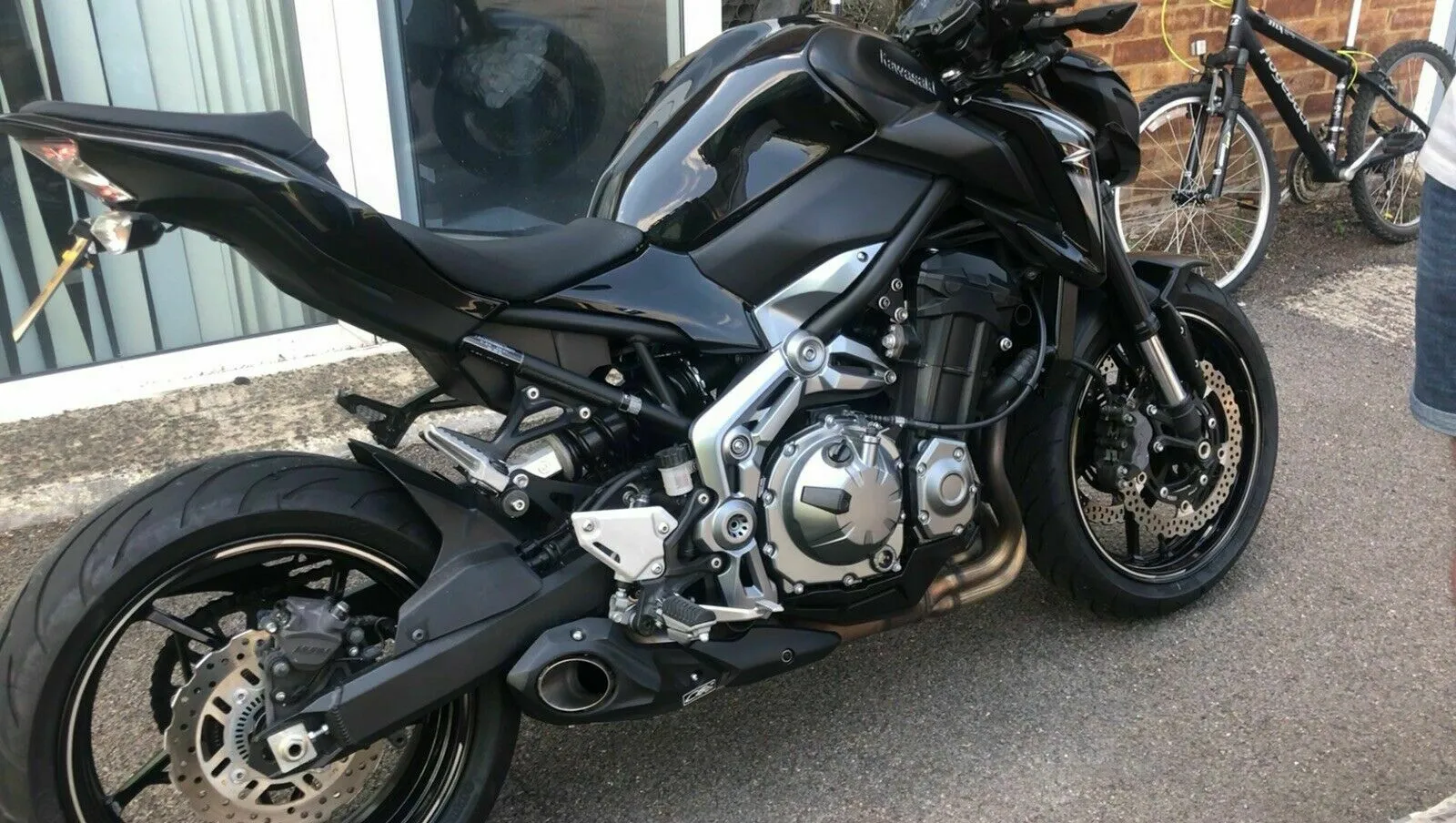 2017-24 Kawasaki Z900 CS Racing Slip-on Exhaust | Muffler Tip   dB Killer ( 3.3hp)