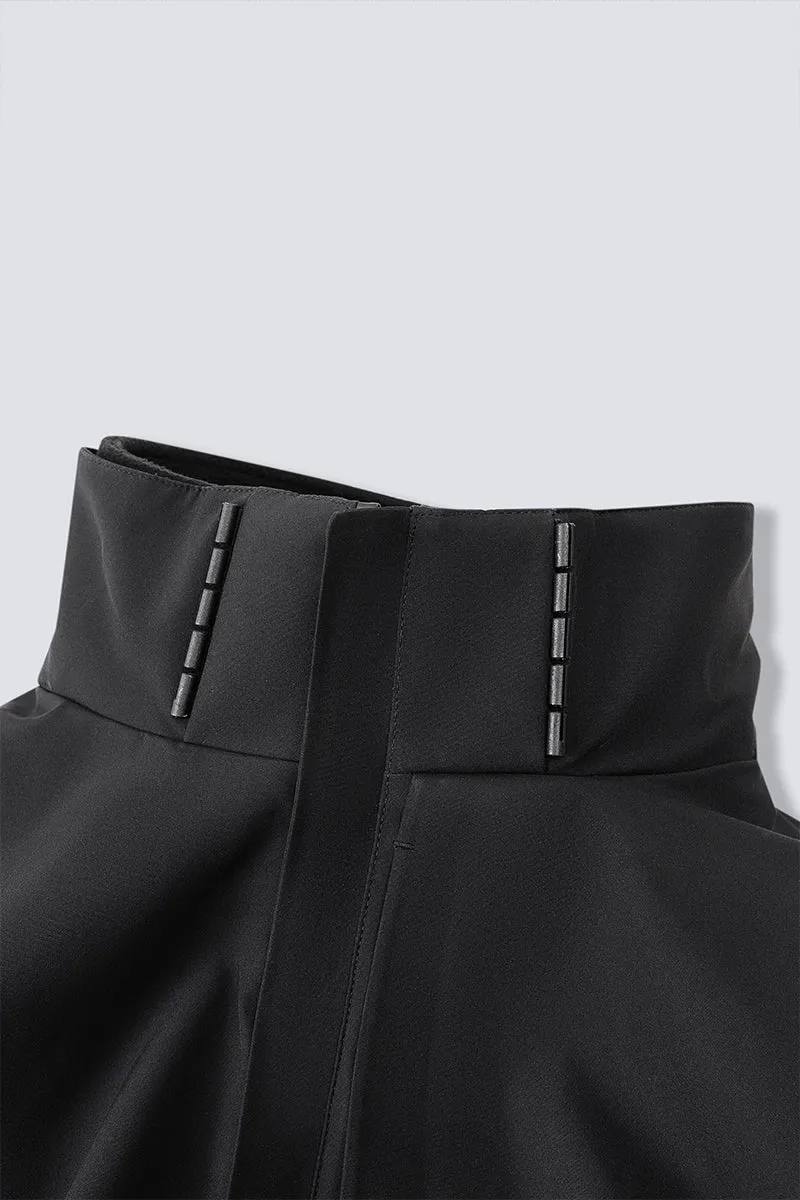 3-in-1 Convertible Water Repellent Jacket | Black BKFD01