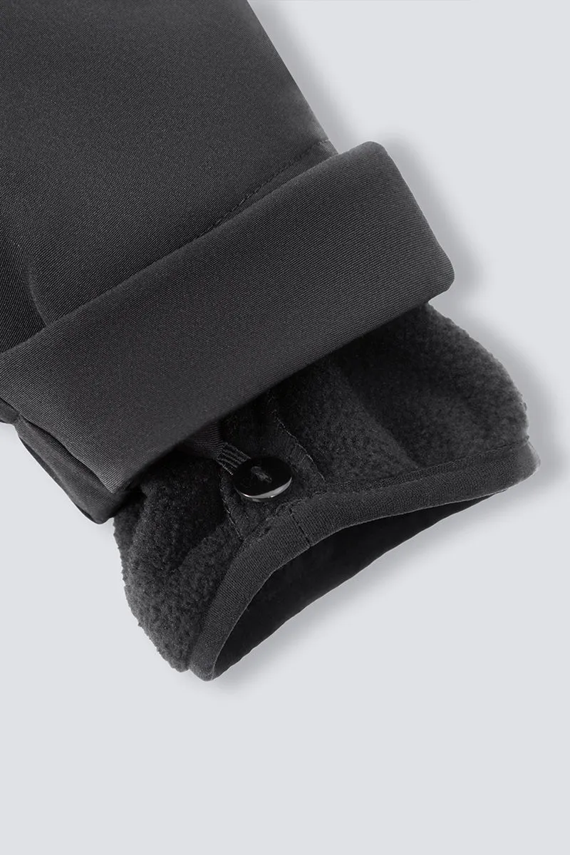 3-in-1 Convertible Water Repellent Jacket | Black BKFD01