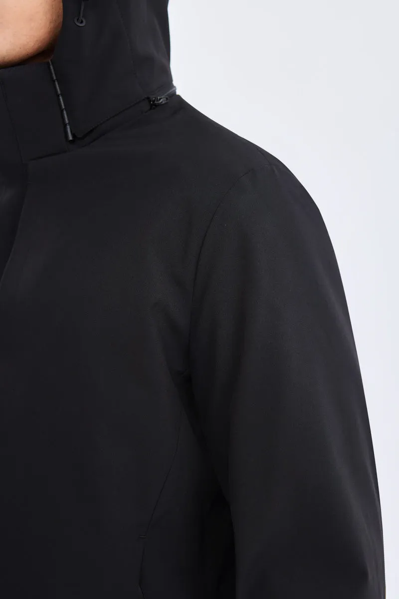 3-in-1 Convertible Water Repellent Jacket | Black BKFD01