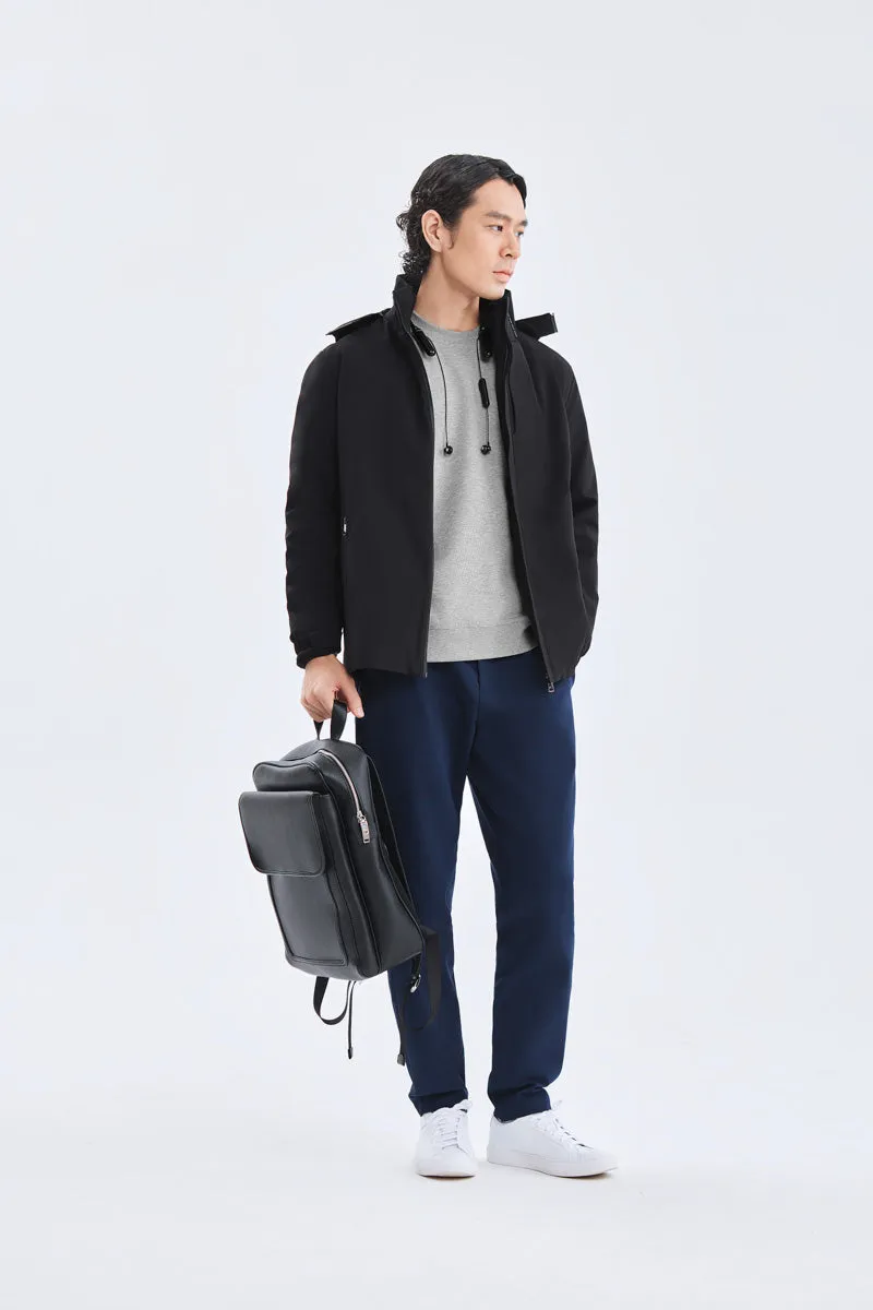 3-in-1 Convertible Water Repellent Jacket | Black BKFD01
