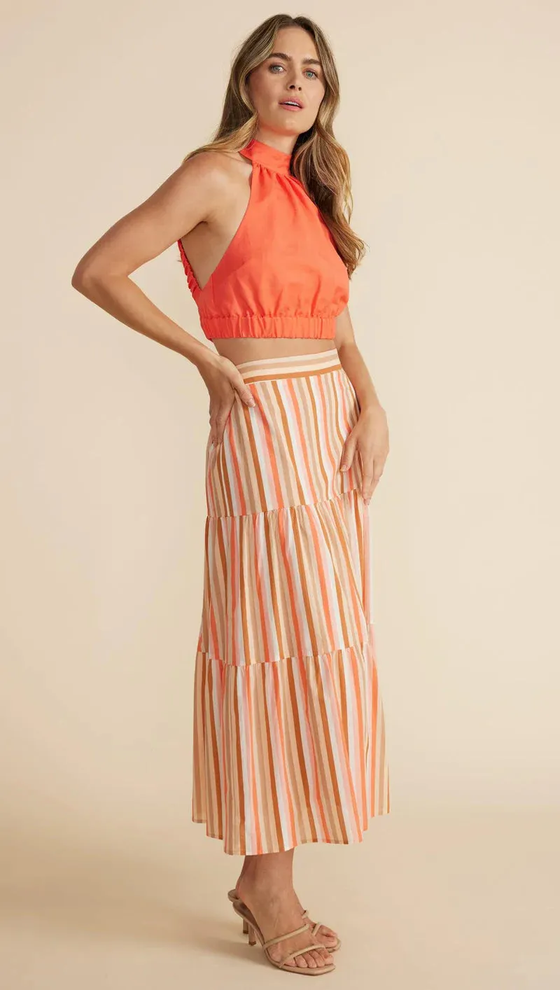 Abrea Halter Top - Watermelon
