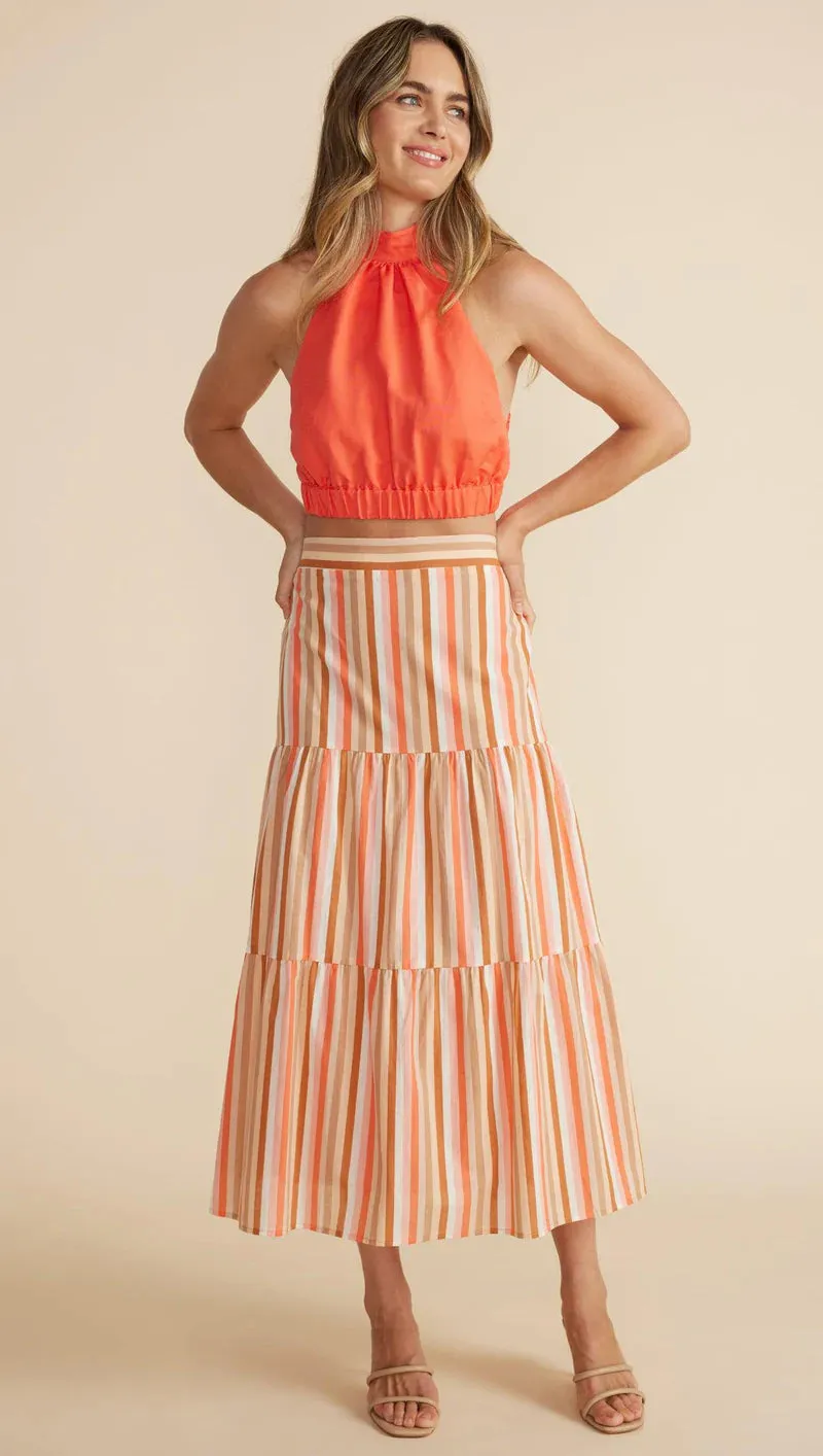 Abrea Halter Top - Watermelon