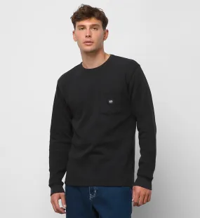 Alder Long Sleeve Pocket Thermal - Black