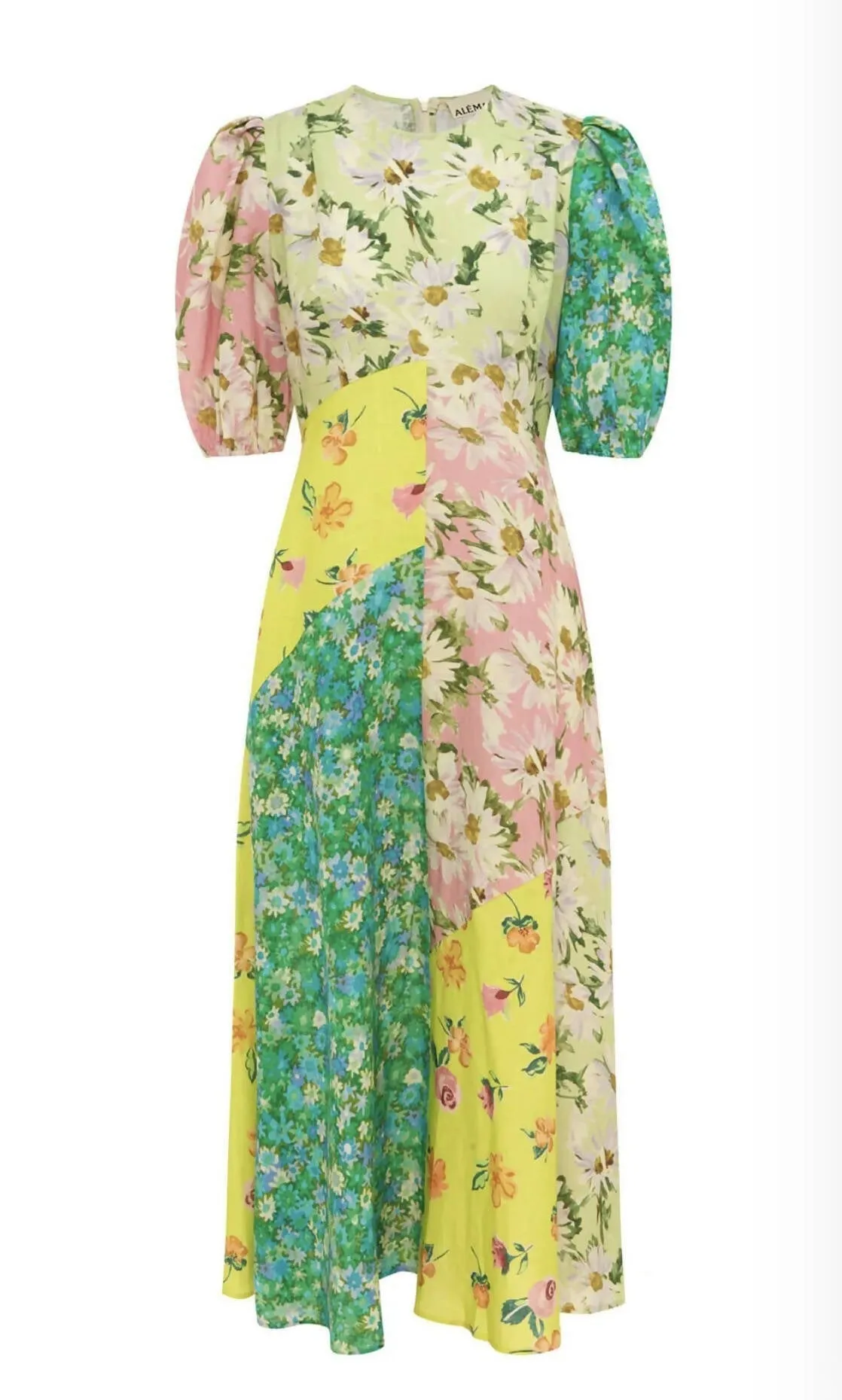 Alemais Kenzie Floral Midi Dress