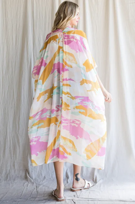 Almost Ready Button Up Kimono