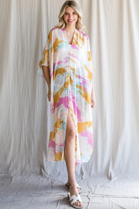 Almost Ready Button Up Kimono