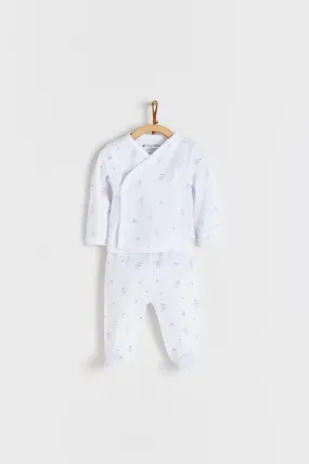 Babycottons Koala Kimono & Pants Set - Pink