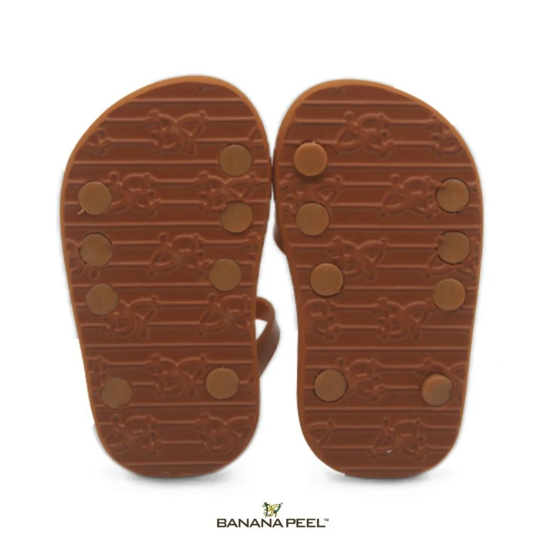 Banana Peel Slippers for Toddlers - DishyMoppet Caramel House