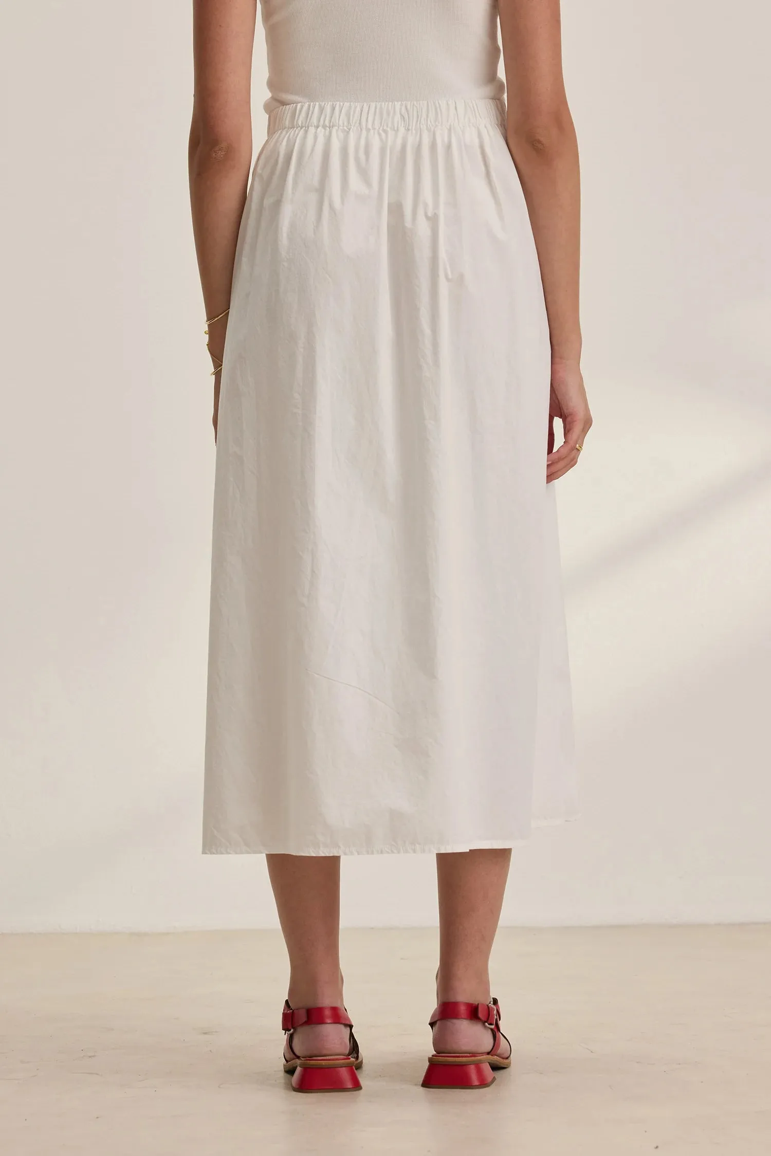 Bella Poplin Skirt