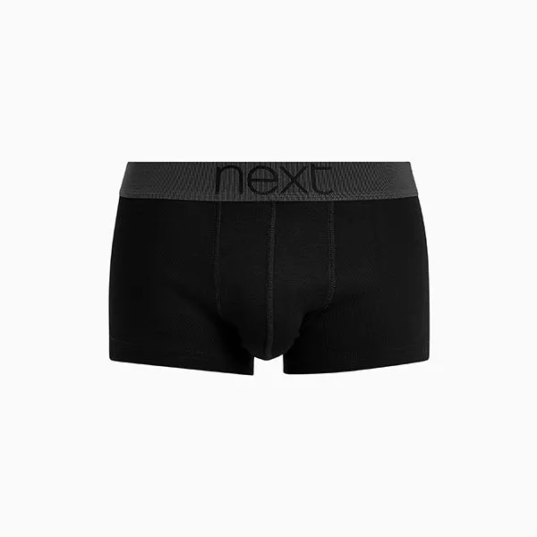 Black Hipsters Pure Cotton Four Pack