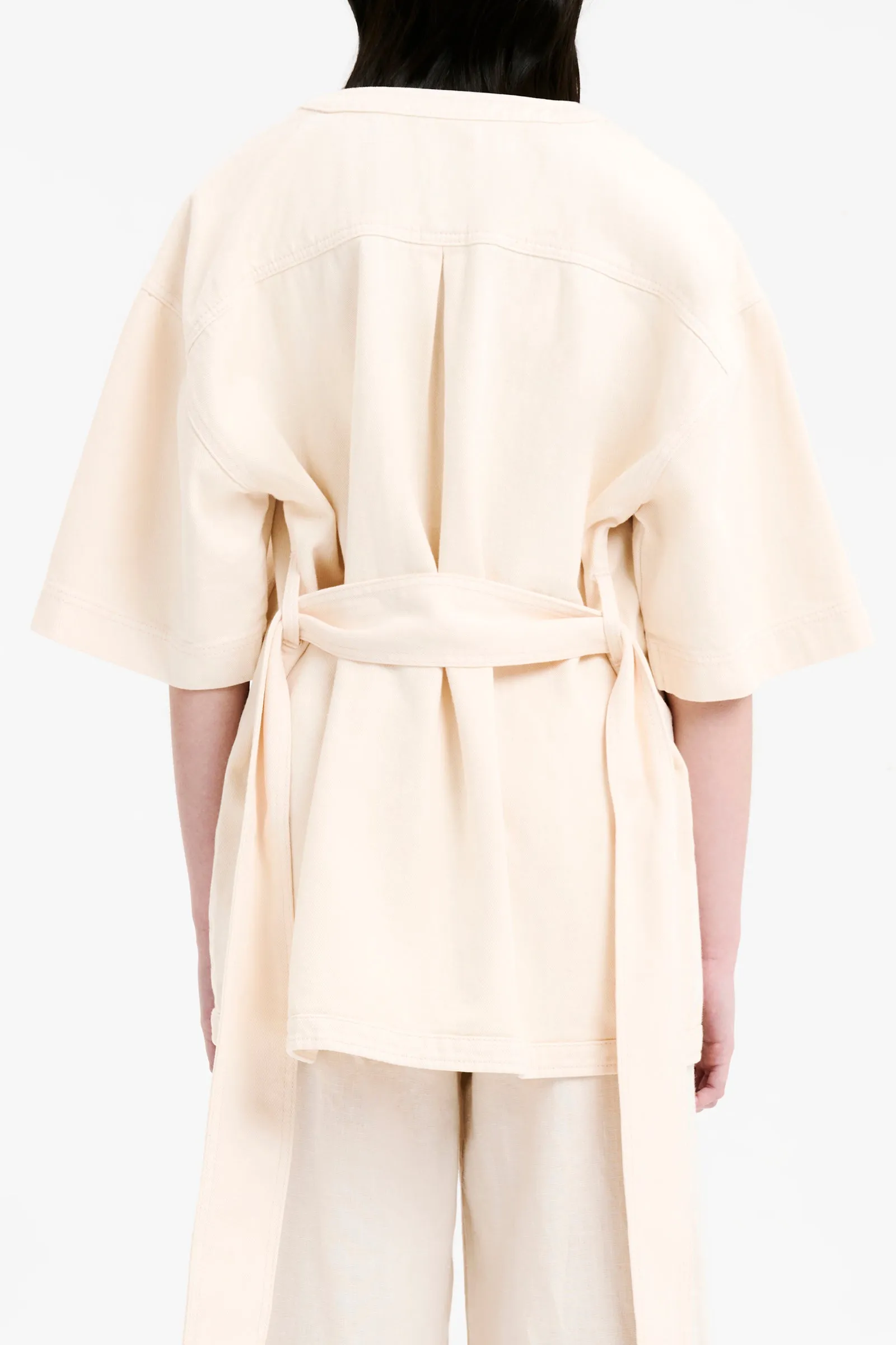 BLAISE TIE FRONT JACKET