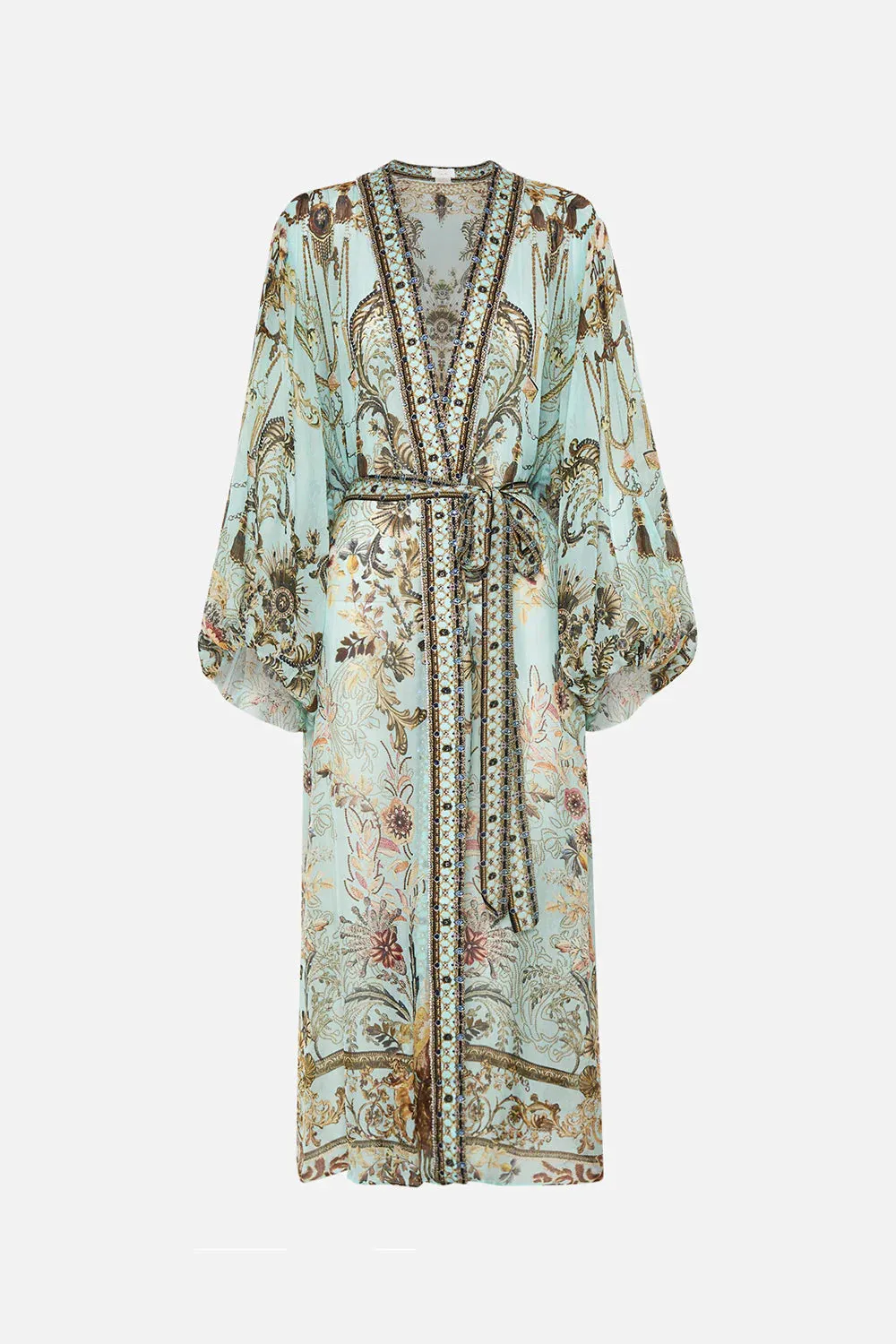 Blouson Sleeve Kimono - Adieu Yesterday