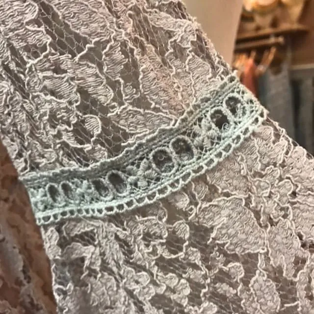 Blue Lace Duster- LAST ONE!