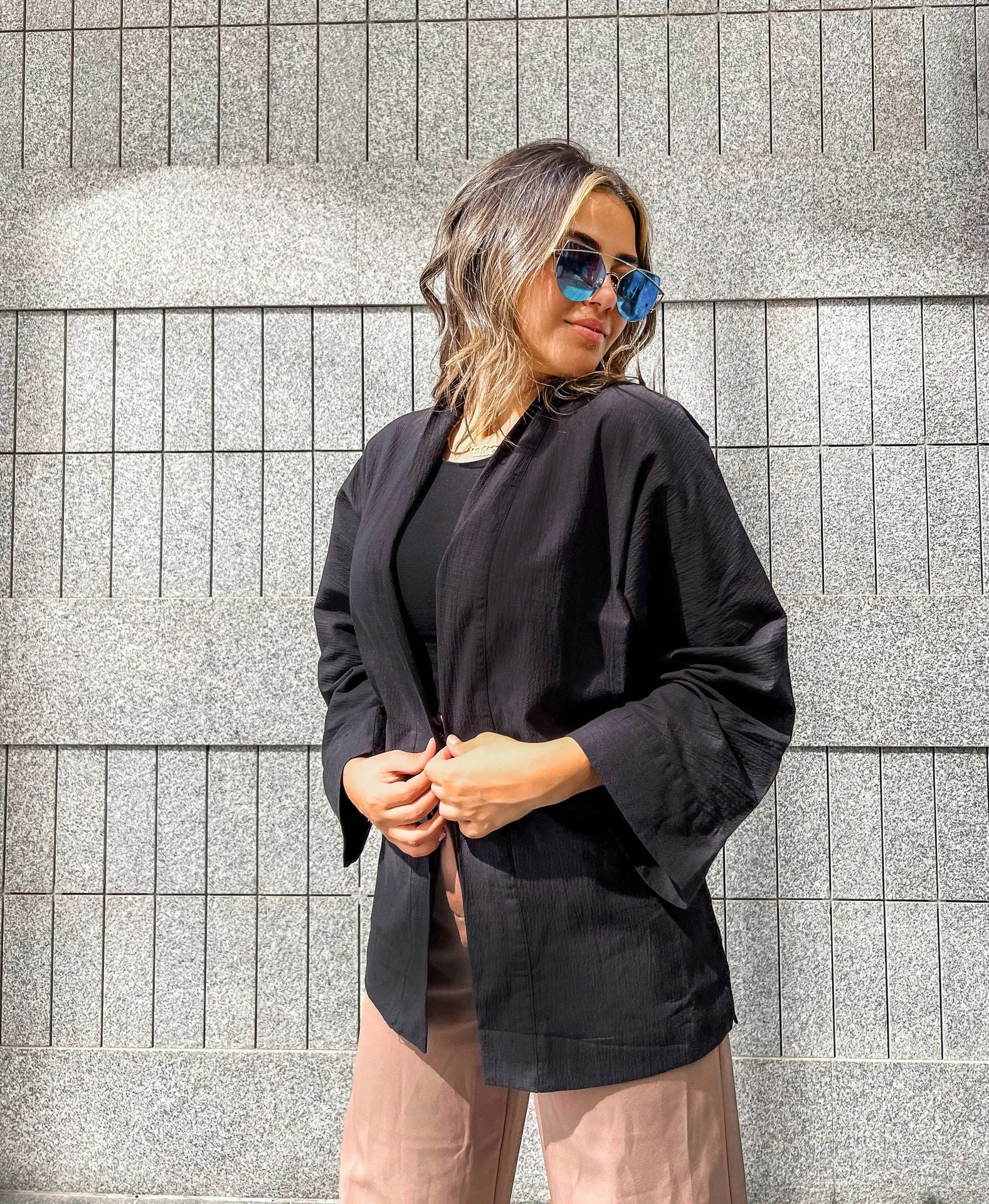 Breezy Kimono Black