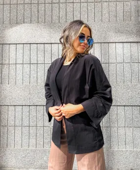 Breezy Kimono Black