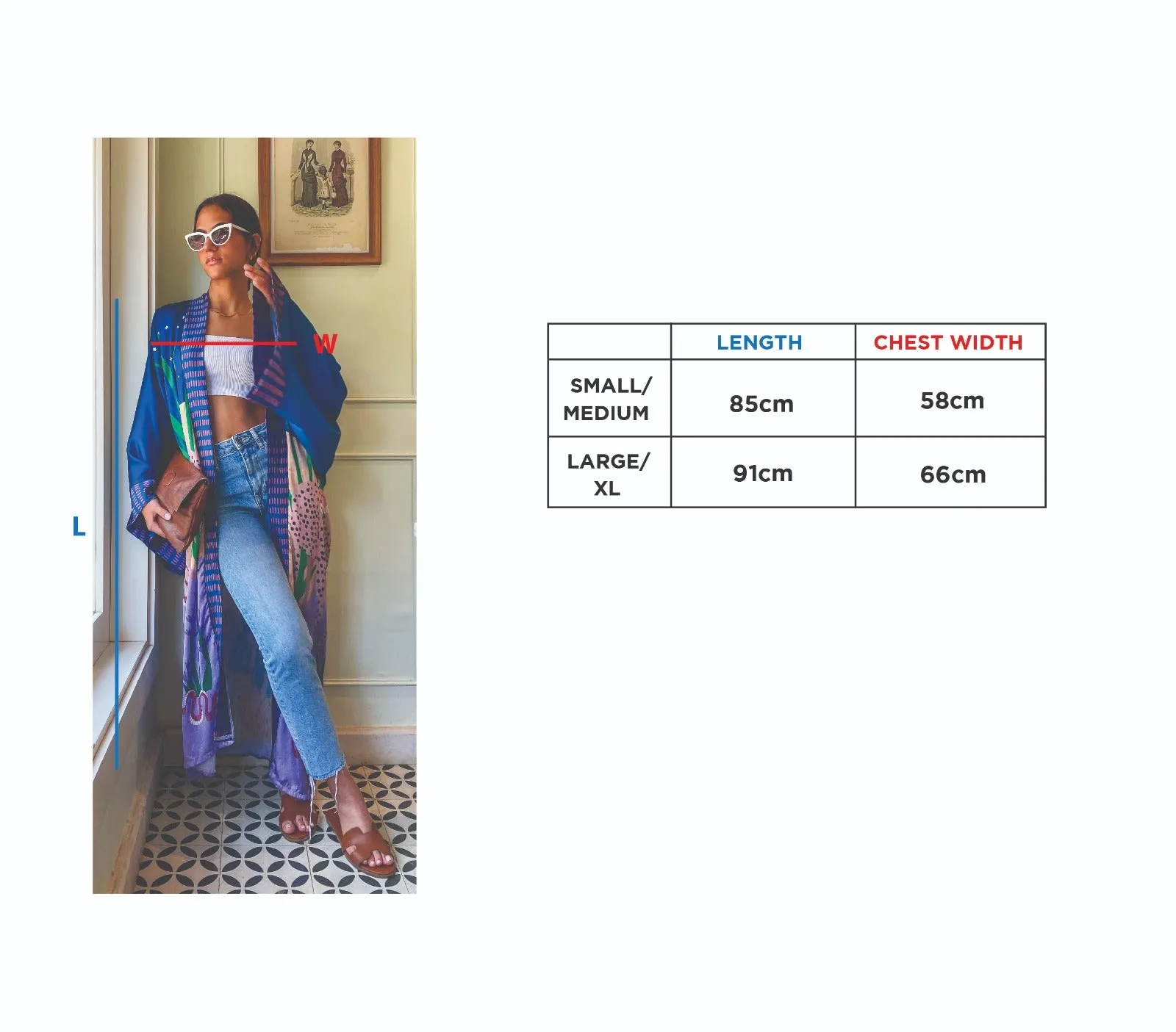 Brown Hues Indian Satin Kimono