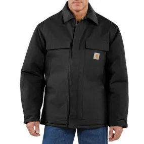 Carhartt 5X Regular Black Arctic Quilt-Lined 12 Ounce Cotton Duck Traditional Coat