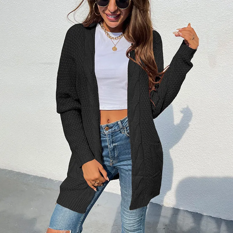 Casual Knitted Cardigan Jacket
