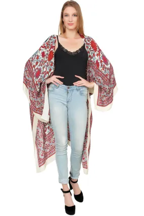 Chic & Comfy Floral Kimono