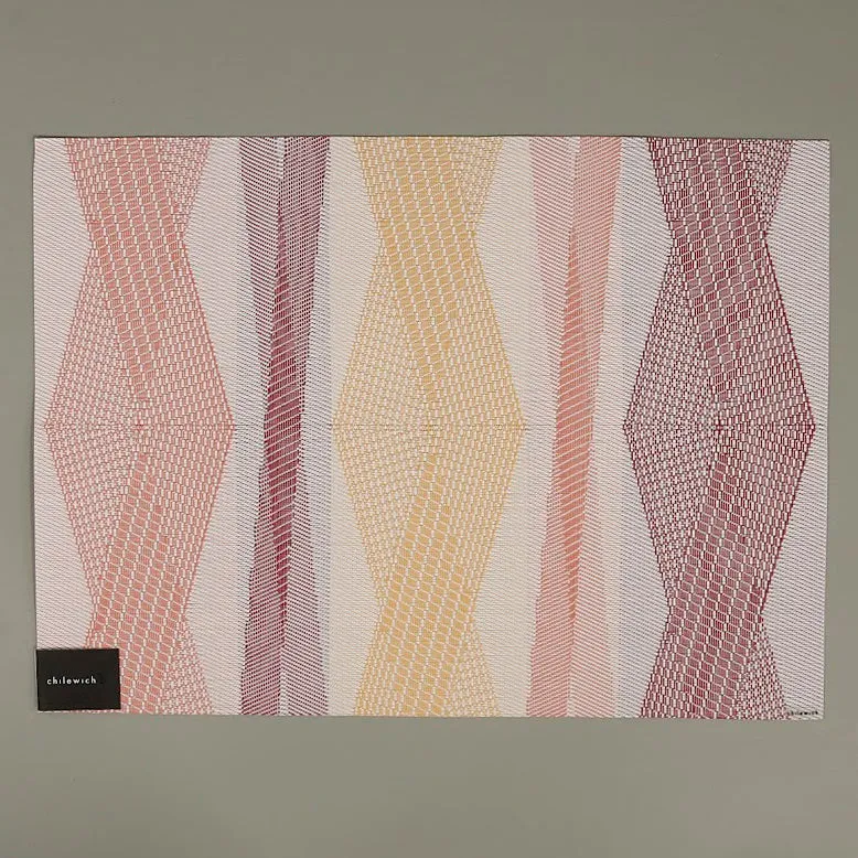 Chilewich Vinyl Placemats / Kimono Sherbet