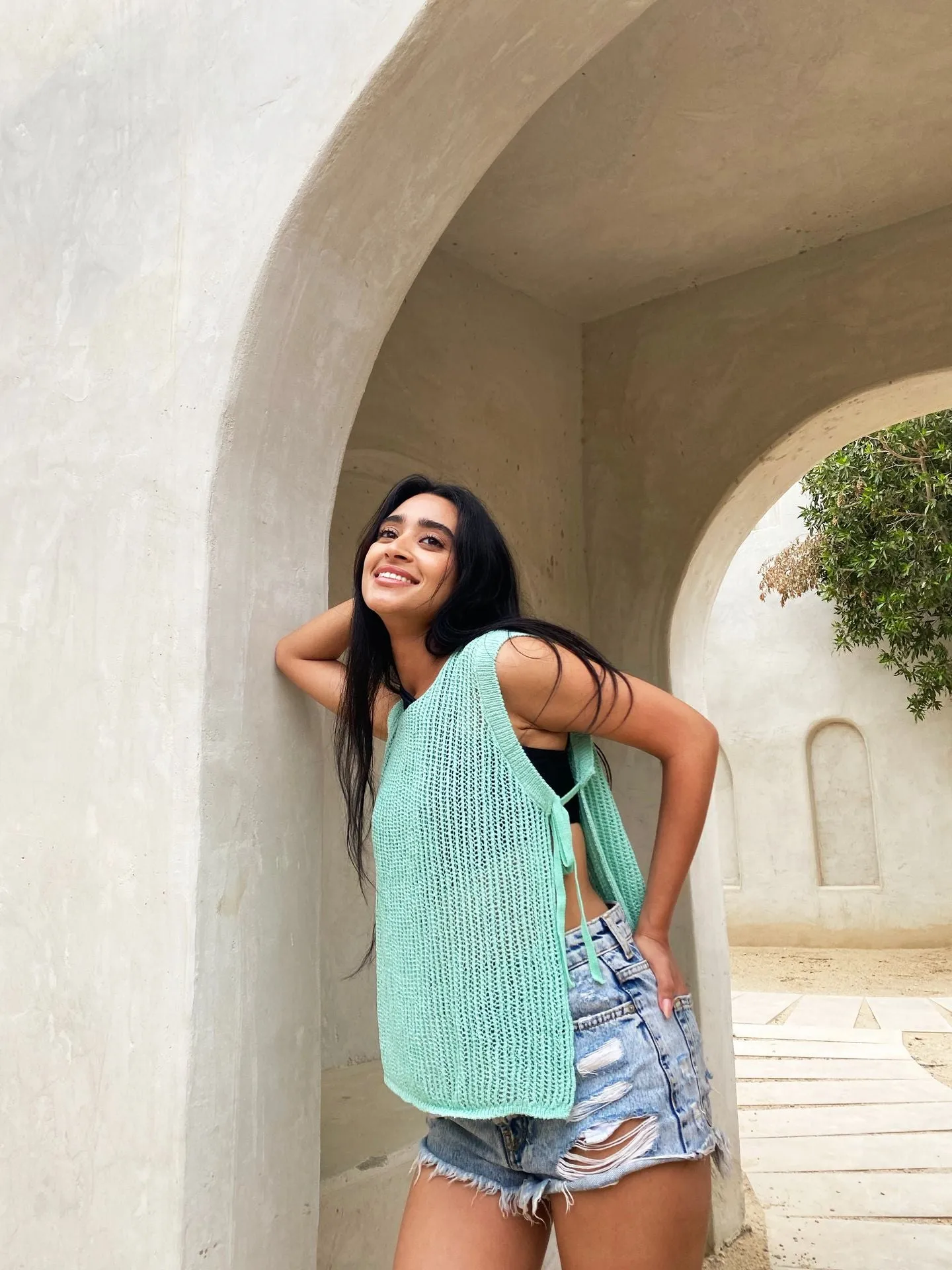Chloe Vest Mint