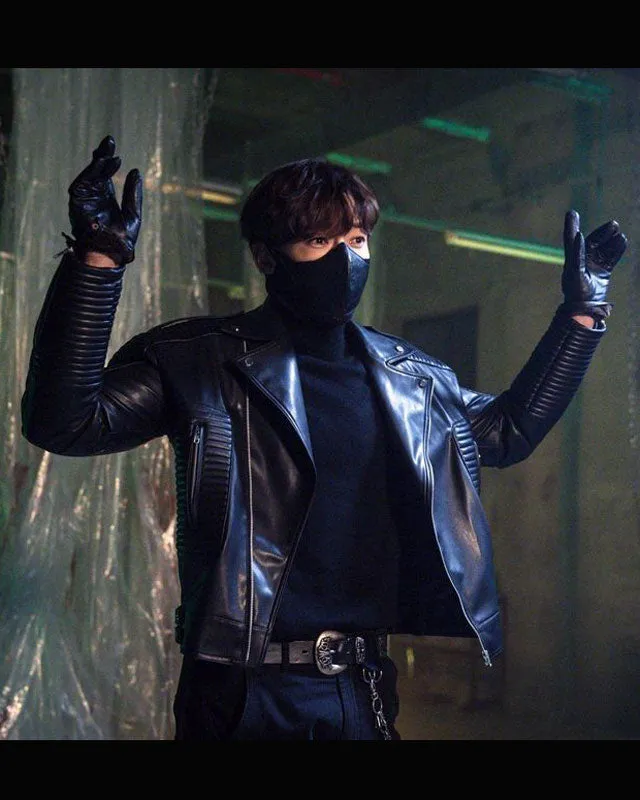 Choi Jin-Hyuk Rugal Black Leather Jacket