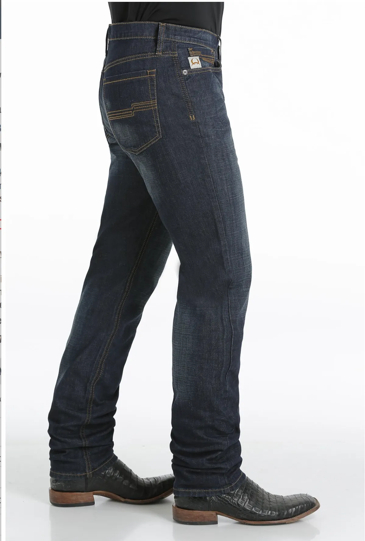 Cinch Jesse ArenaFlex - Mens Mid Rise Slim Straight Denim Jeans