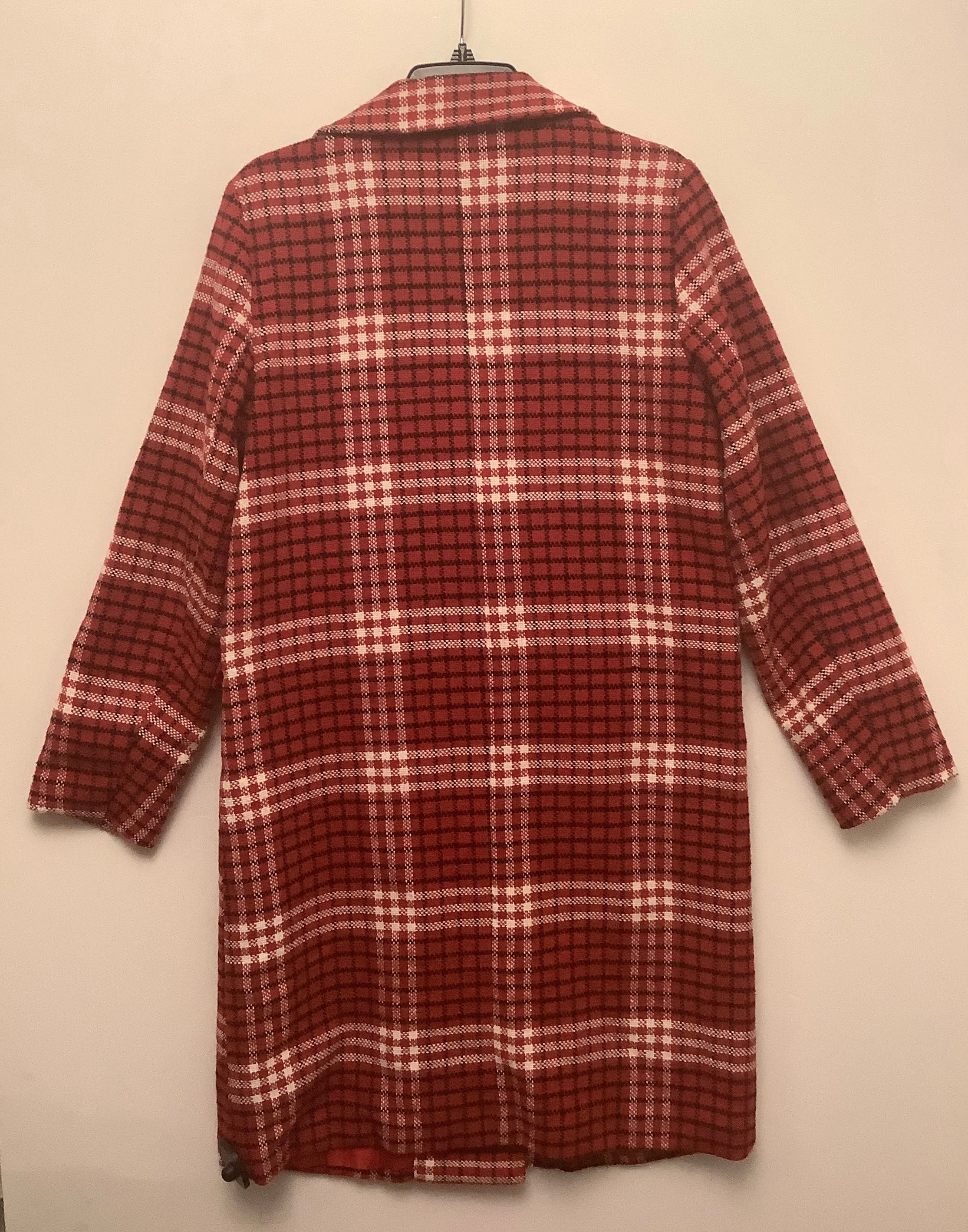 Coat Peacoat By Cmc In Red, Size: L