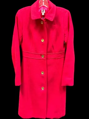 Coat Peacoat By J. Crew In Pink, Size: 4