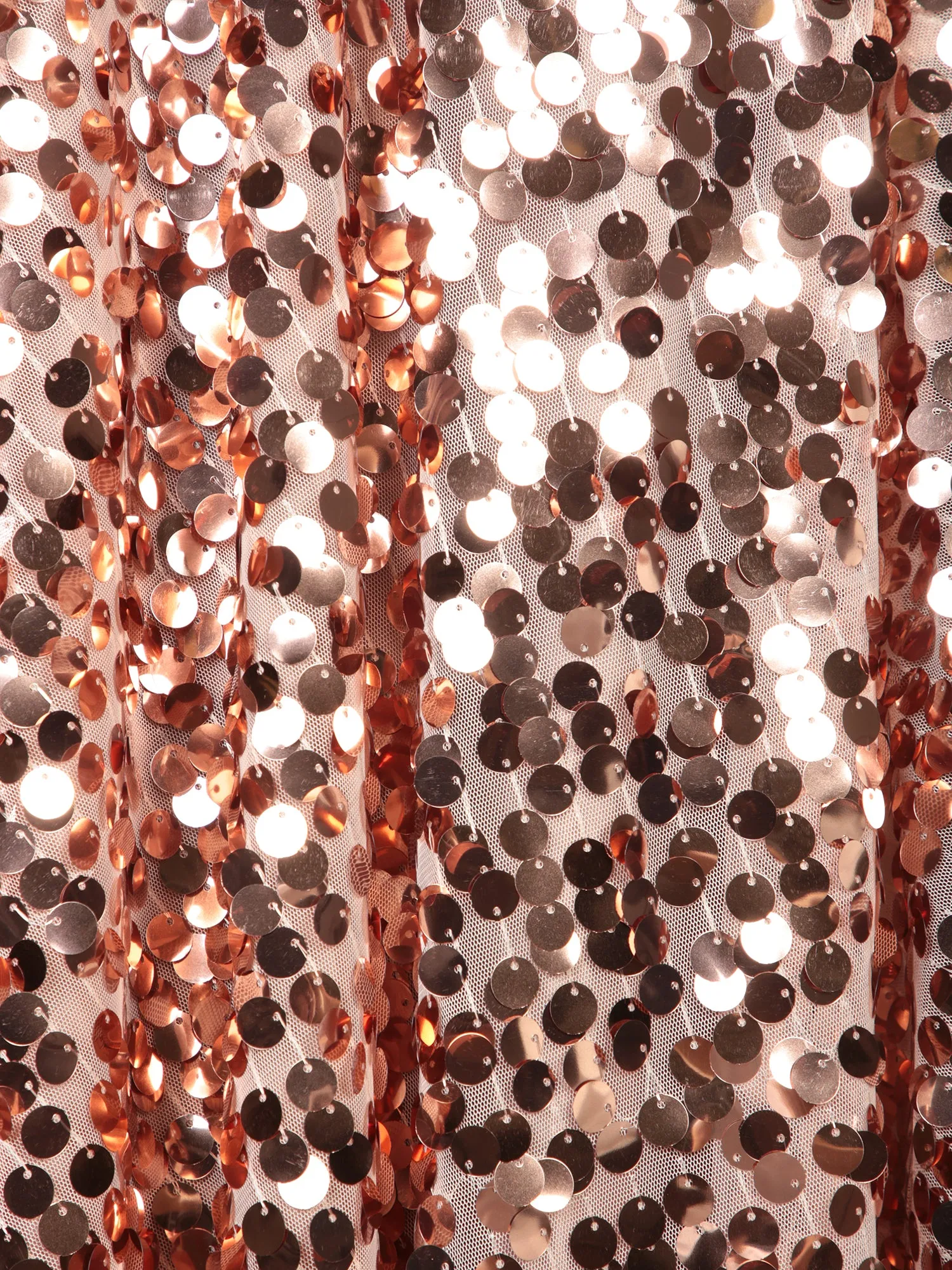 Copper Sequin Skirt