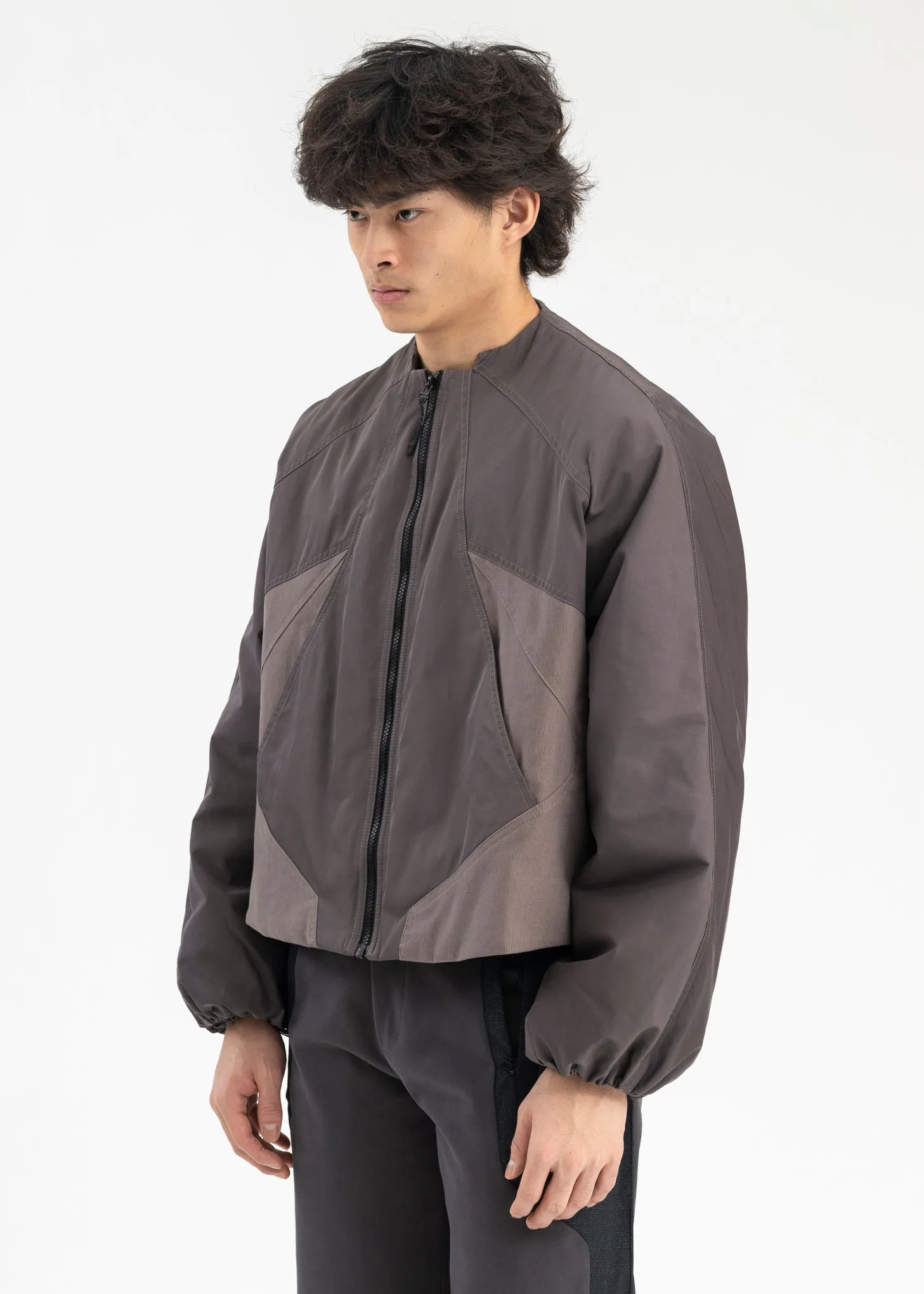 Dark Grey Cropped Jacket