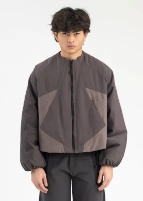 Dark Grey Cropped Jacket