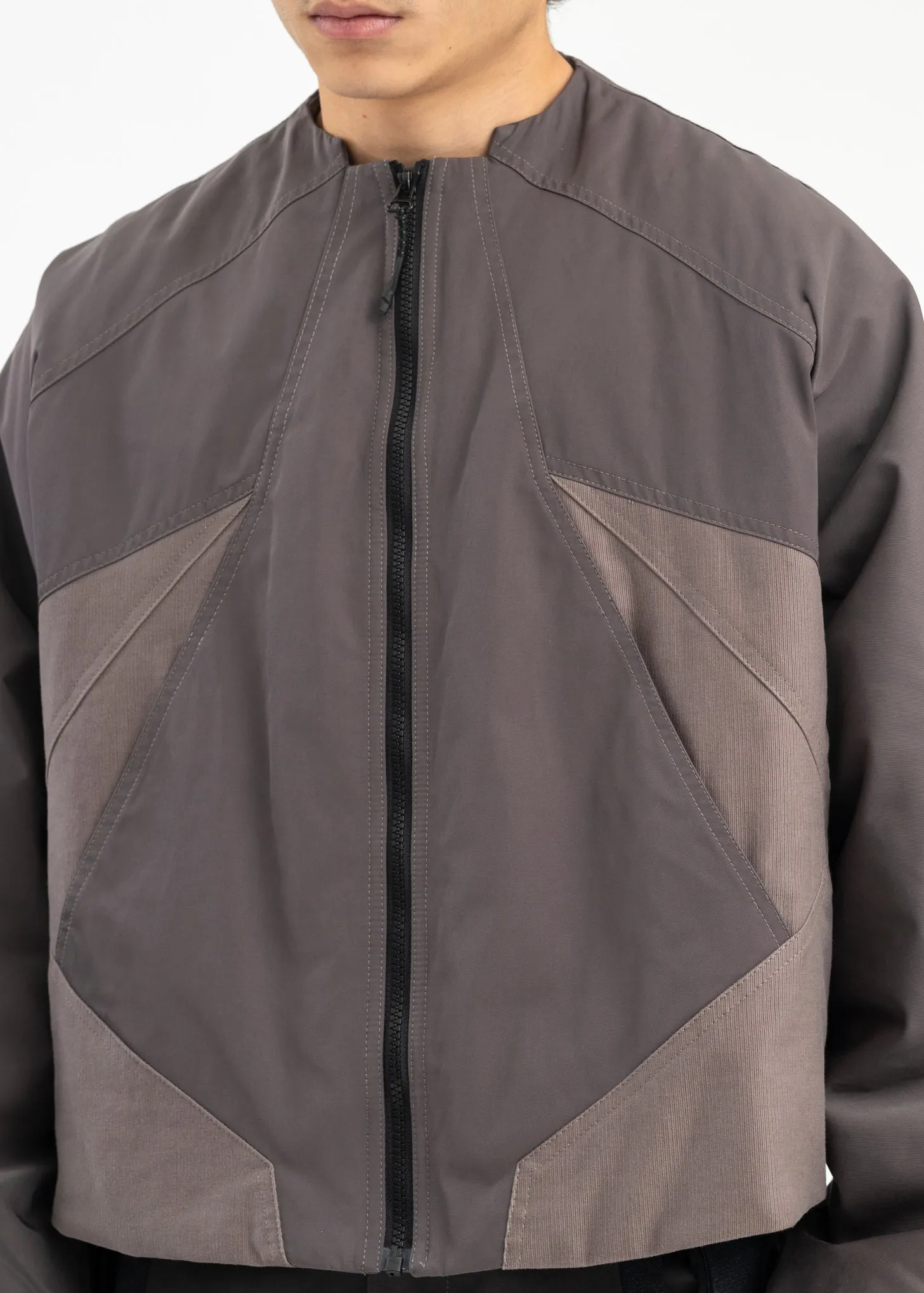 Dark Grey Cropped Jacket