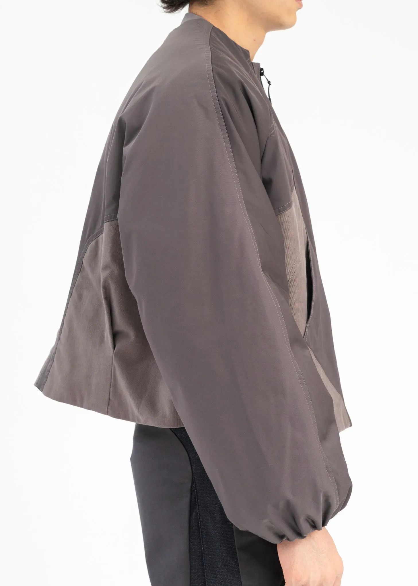 Dark Grey Cropped Jacket