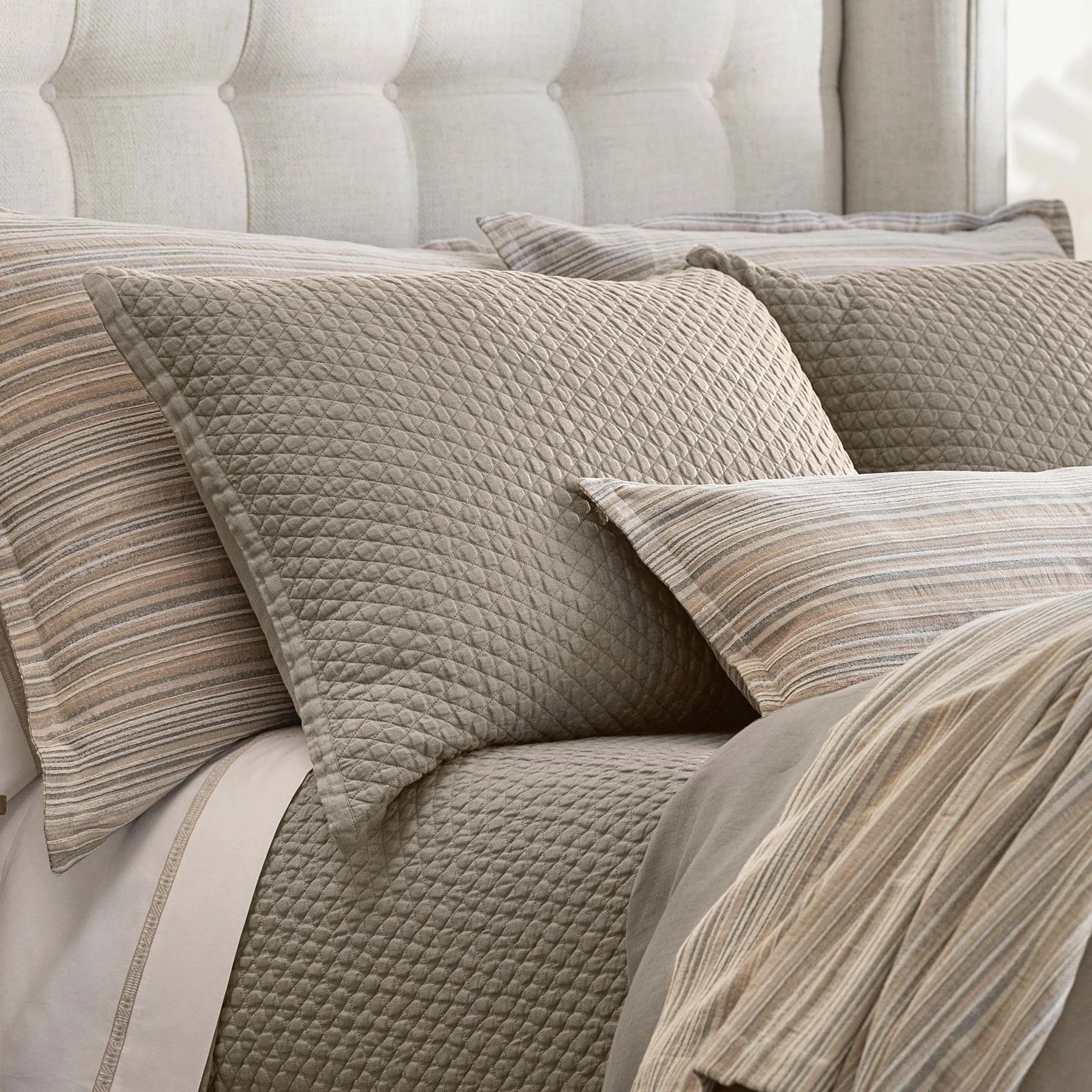 Dawn Trench Coat Luxe Euro Pillow 27x36