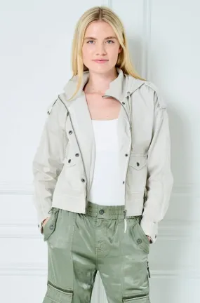 Delia Stretch Twill Jacket