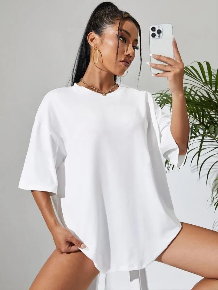 Disney Princess Squad Graphic Printed Womens Drop Shoulder T-shirt Legacy Boutiques Bangladesh
