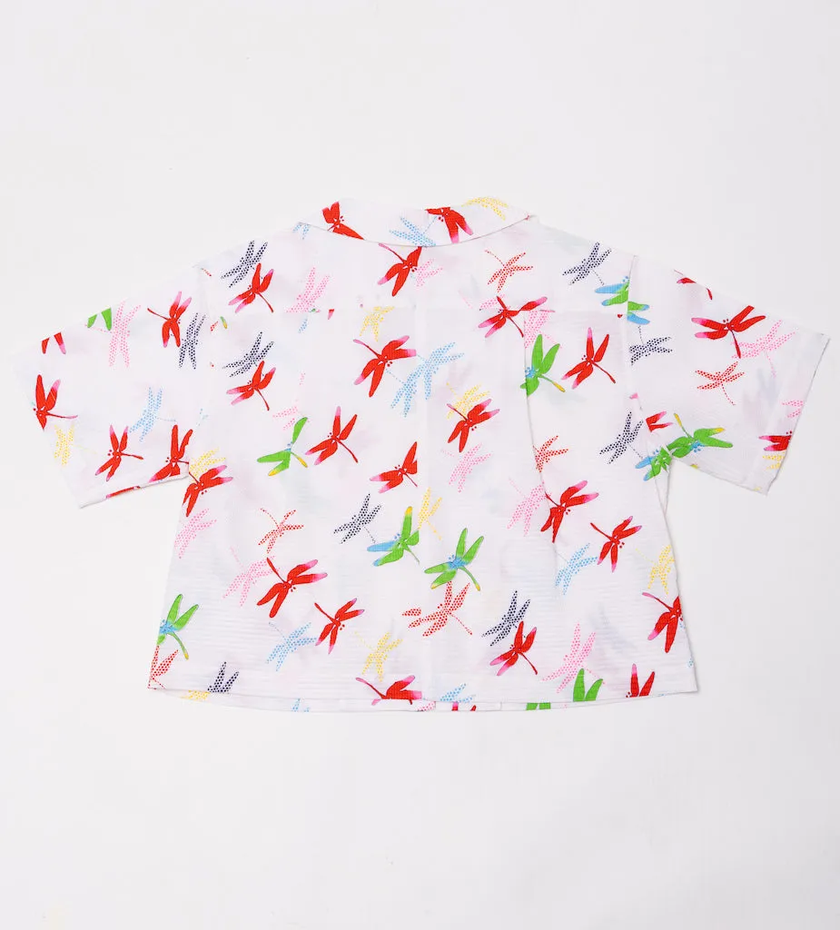 Dragonfly Crop Shirt
