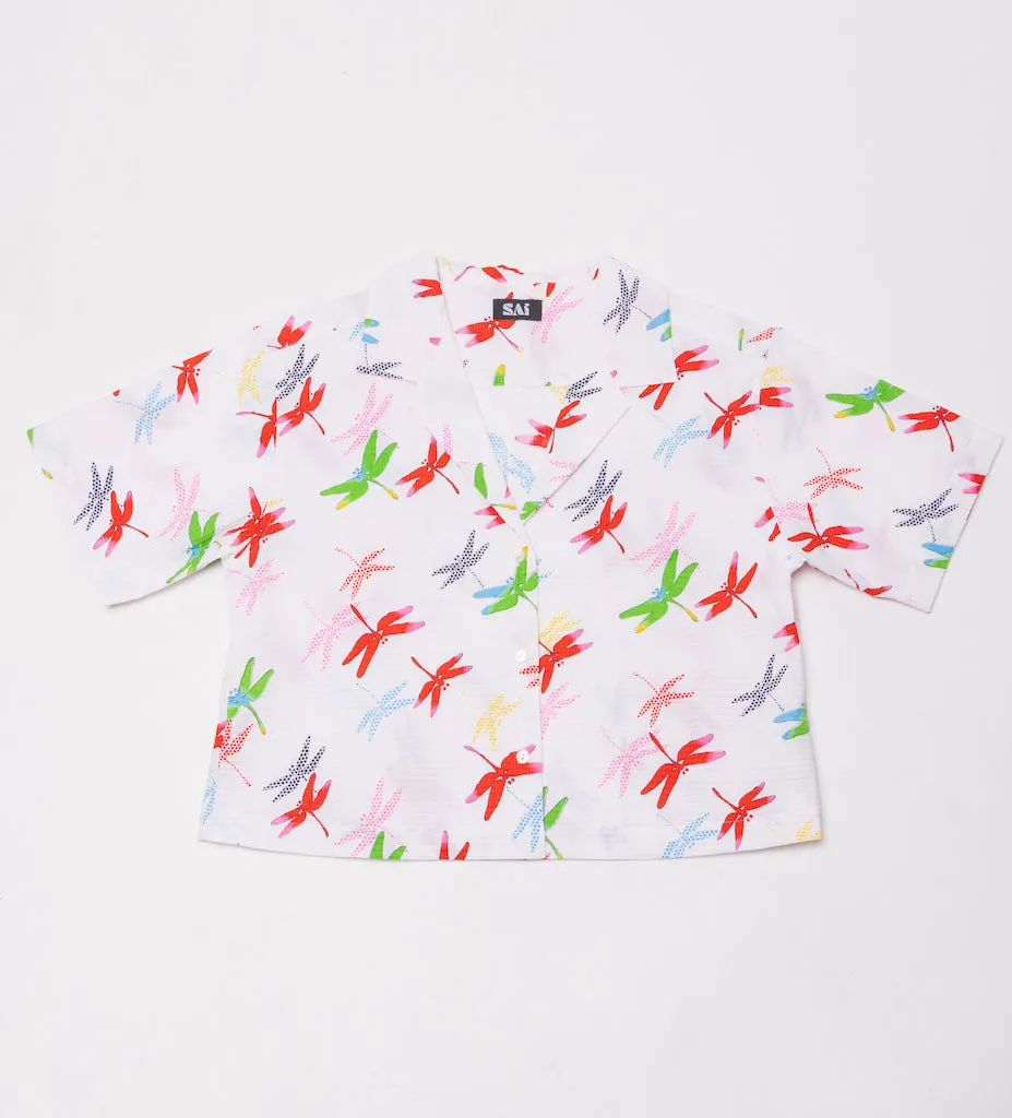 Dragonfly Crop Shirt