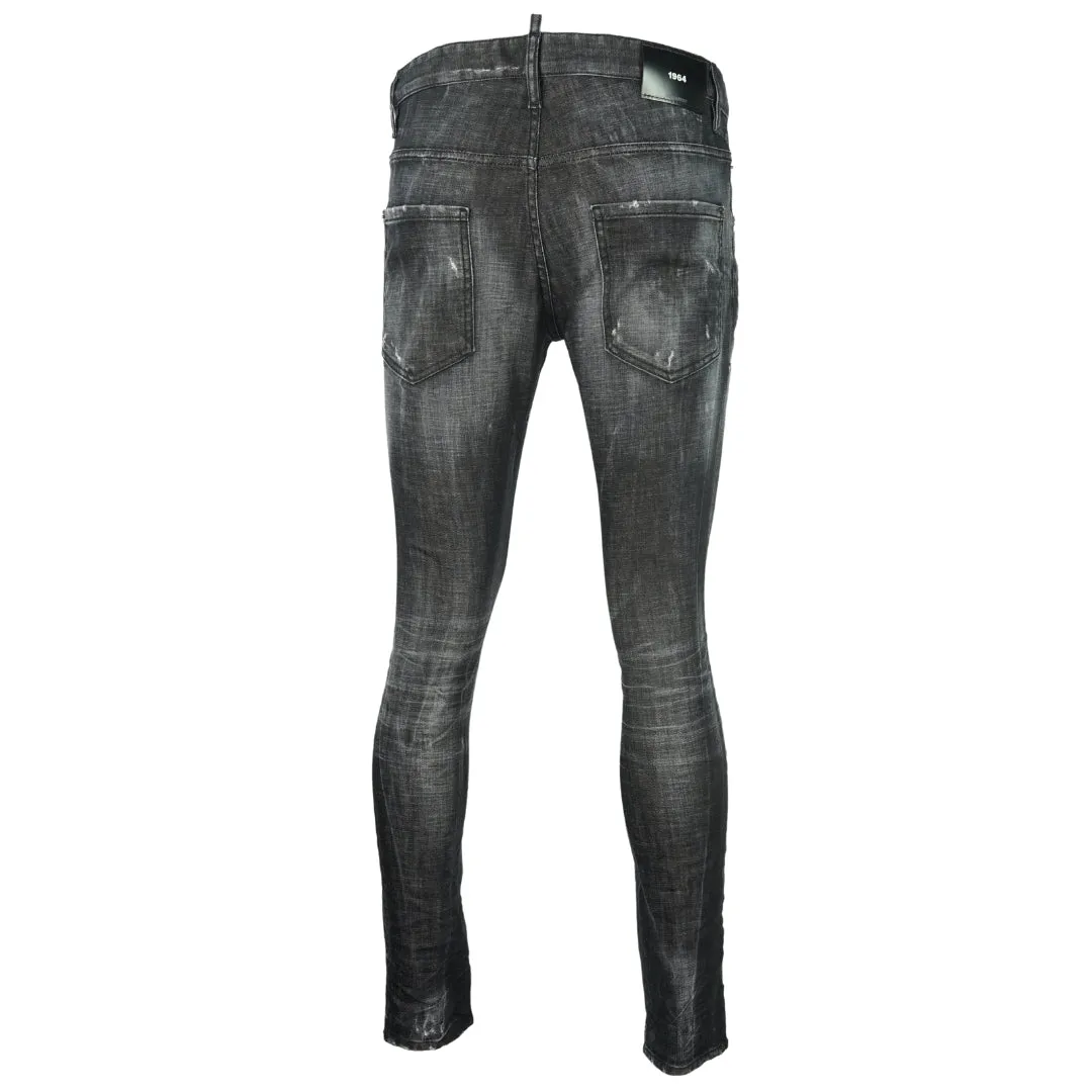 Dsquared2 Skater Jean DSQ2 Destroyed Reinforced Jeans