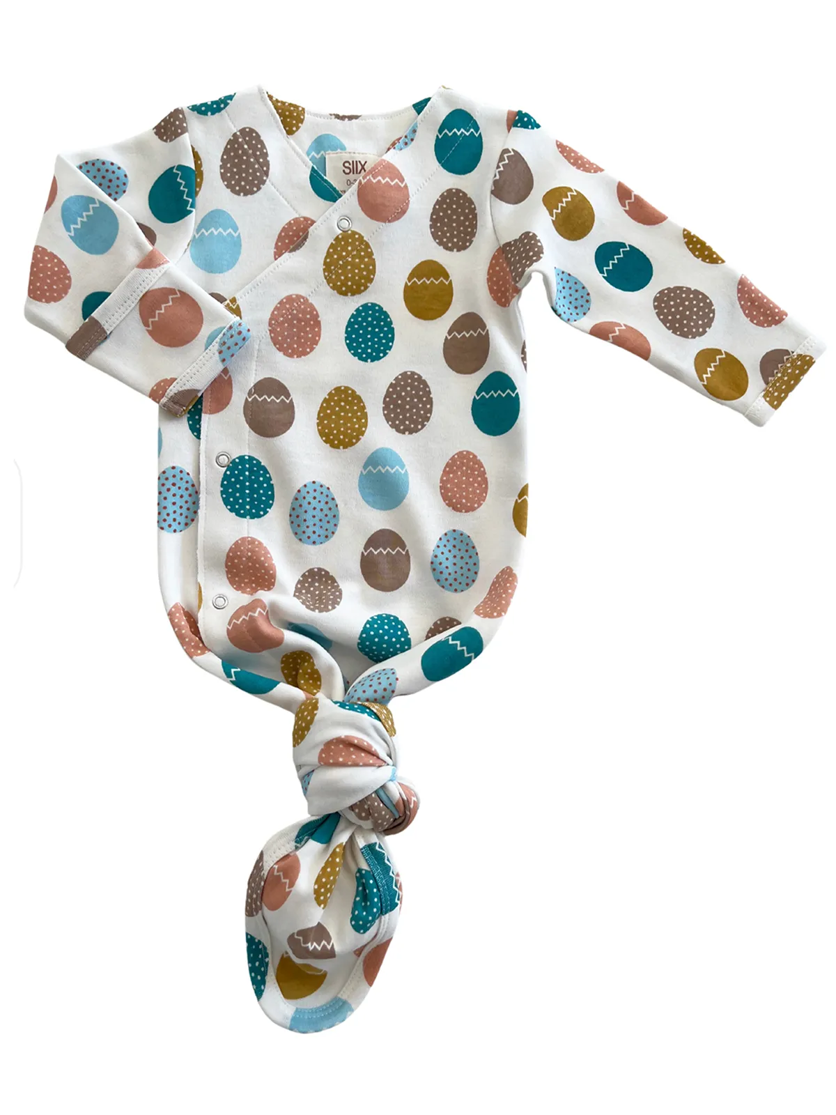 Easter Egg Hunt / Organic Kimono Knot Gown