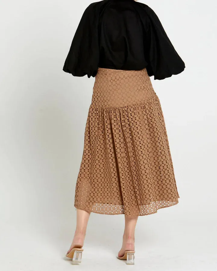 Even If I Could Skirt - Caramel