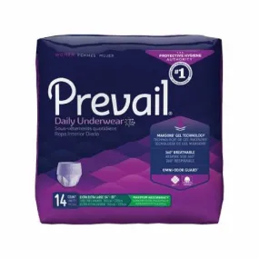 Female Adult Absorbent Underwear 2X-Large, 14 Bags By First Quality