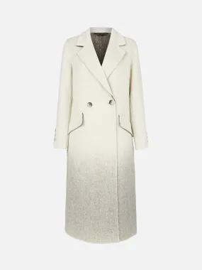 Gradient Double Breasted Coat