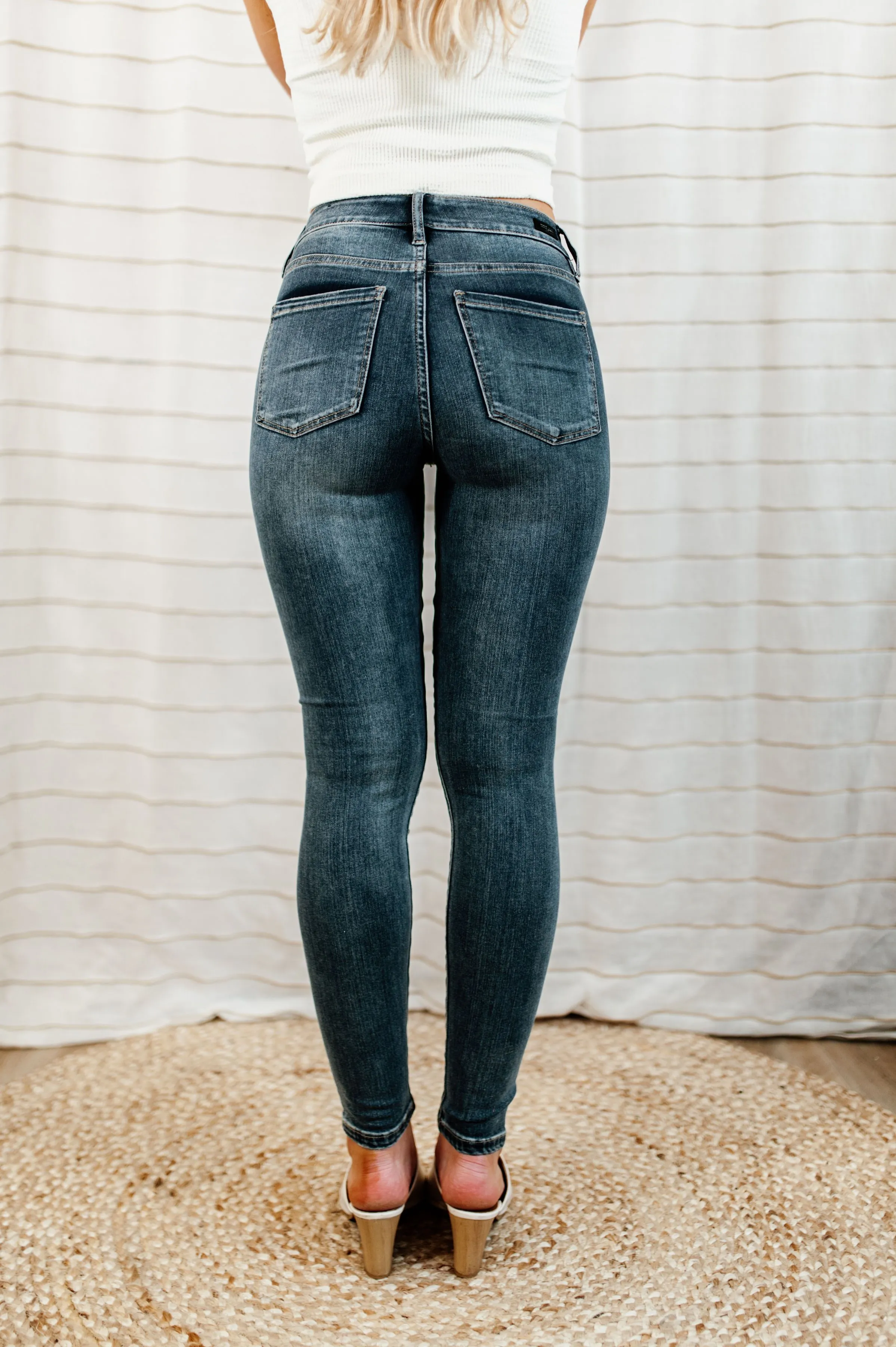 Hayden Distressed Ankle Skinny
