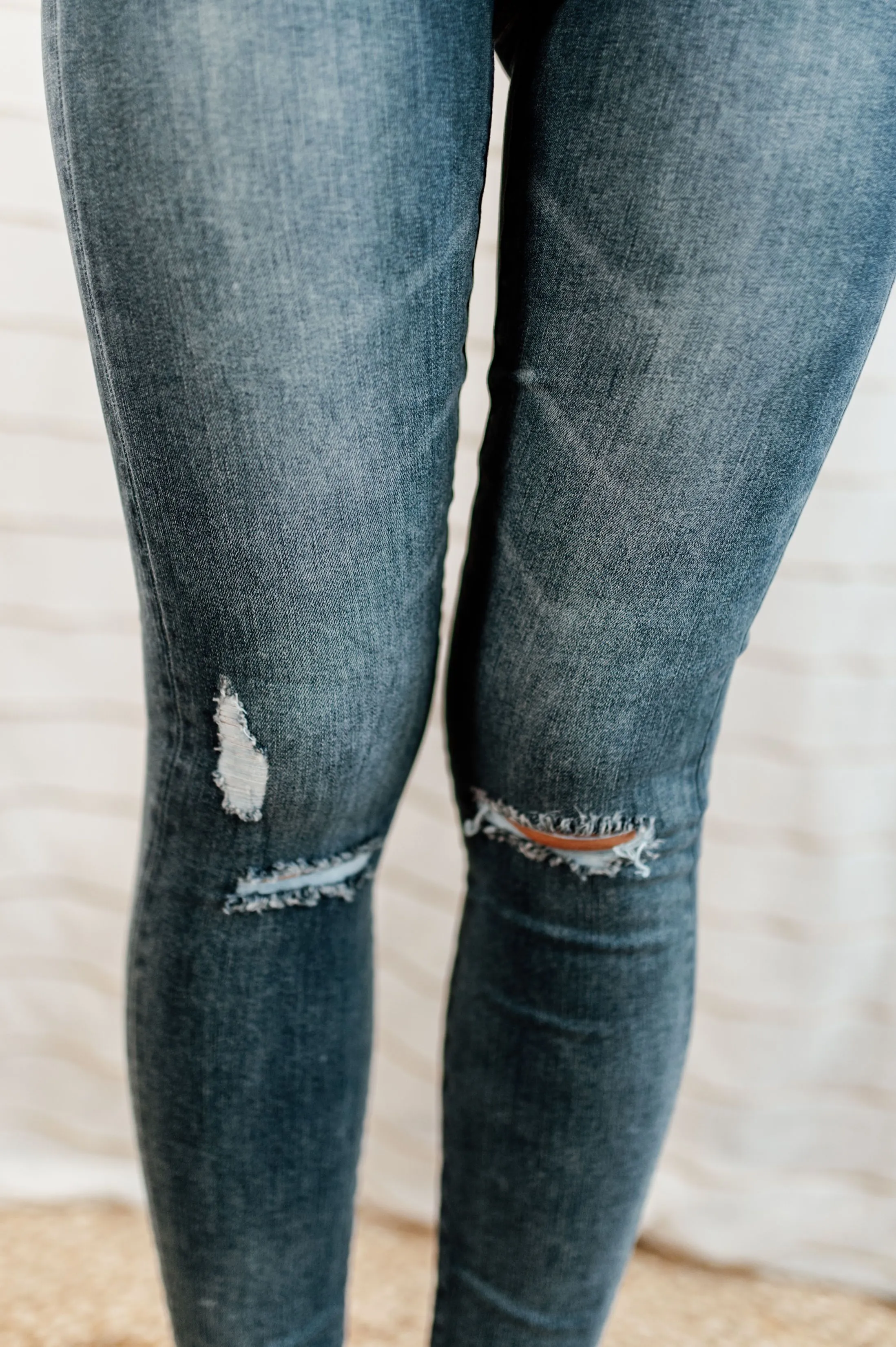 Hayden Distressed Ankle Skinny