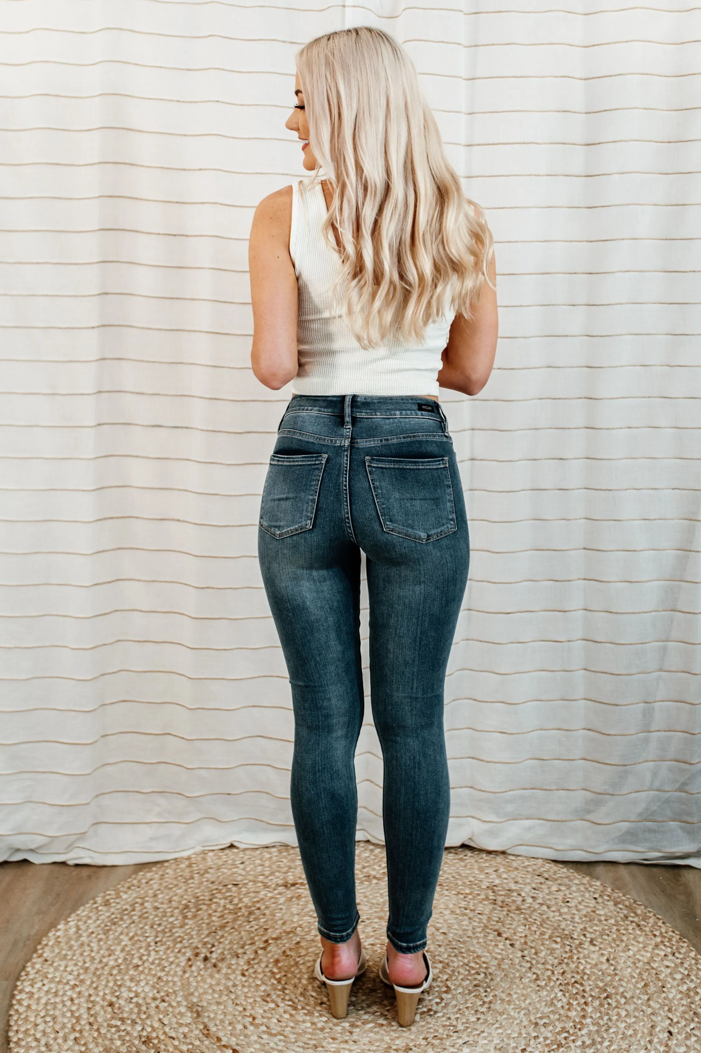 Hayden Distressed Ankle Skinny