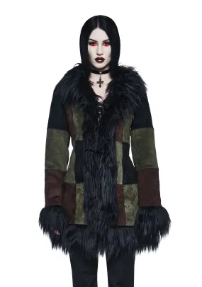Hearing Heartbeats Faux Suede Coat