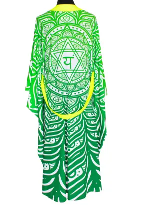 Heart Chakra - Kimono (Neon Yellow) - Long